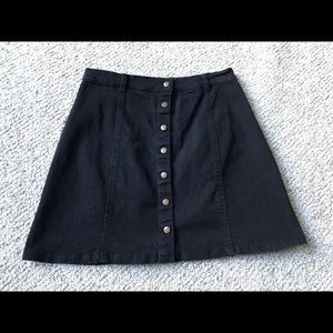 Forever 21 Black Mini Skirt